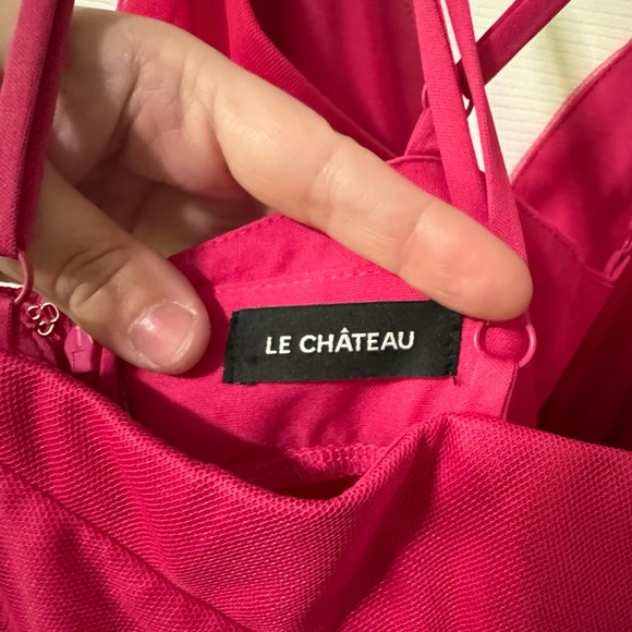 Le Chateau XXL size fuchsia dress - Picture 6 of 8